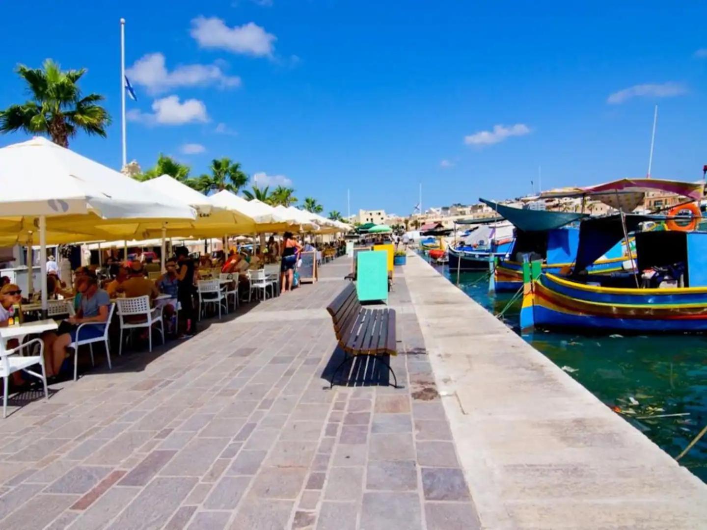 Nr41 Holiday Apartment - Close To Village Centre, Promenade, Shops & Restaurants Marsaxlokk Exterior foto
